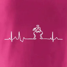 EKG zamilovaný pár EKG zamilovaný pár