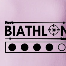 Biathlon terč a hůlky