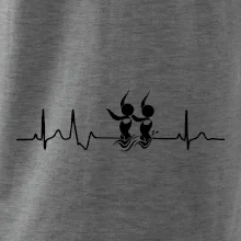 EKG synchronizované plávanie