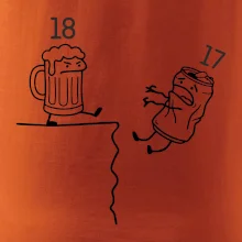 Pivo narodeniny - útes 18 rokov