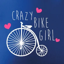 Crazy bike girl