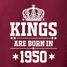 Kings are born in 1950