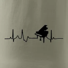 Piano ekg - krídlo