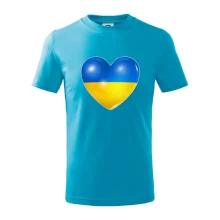 Ukrajina srdce vlajka Ukrajina srdce vlajka