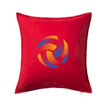 Volejbalová lopta raster farebný