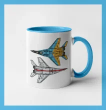 Mig 29 Fulcrum zo spoda a zo shora