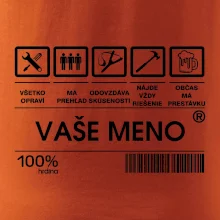 Vaše meno - čiarový kód