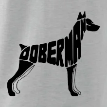 Dobermans - nápis v tele Dobermans - nápis v tele