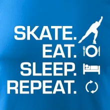 Eat sleep skate - ľadové korčuľovanie