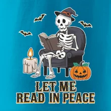 Let me read in peace