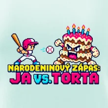 Narodeninový zápas ja proti torte