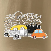 S karavanom v lese S karavanom v lese