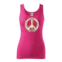 Peace symbol pieskový