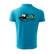 Bagrista v kruhu - vlastný nápis