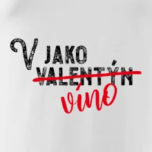 V jako Valentýn VÍNO