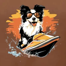 Border Kólia na vodnom skútri