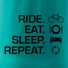 Ride Eat Sleep Repeat bicykel Ride Eat Sleep Repeat bicykel