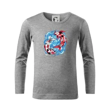 Yin & Yang Koi kapor - červený Yin & Yang Koi kapor - červený