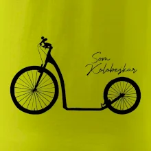 Som kolobežkár veľké a malé koleso