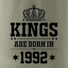 Kings are born in 1992