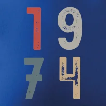 Vintage číslica 1974