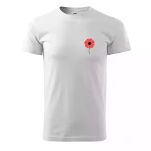 Vlčí mak ikonka na prsníku