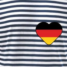 Germany love prso - Nemecká vlajka Germany love prso - Nemecká vlajka