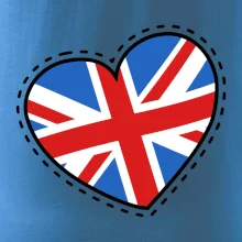 Británia srdce prsník