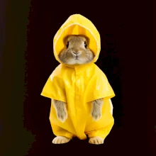 Králik v pláštenke