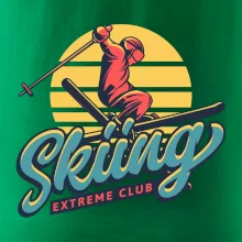 Skiing winter extreme cup