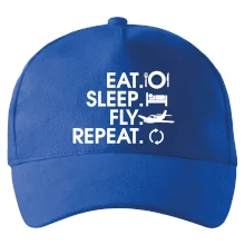 Eat sleep fly repeat