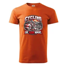Bicykel medzi horami eat sleep repeat