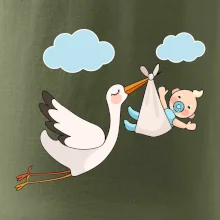 Bocian čakáme bábätko - chlapec