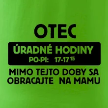 Otec uradne hodiny Otec uradne hodiny