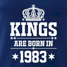 Kings are born in 1983