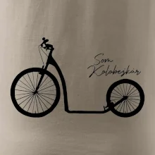 Som kolobežkár veľké a malé koleso