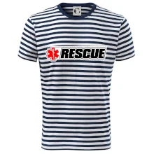 Záchranár rescue kríž červený Záchranár rescue kríž červený