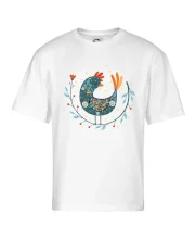 Folklór - sliepky s margarétkami