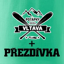 K vode - pádla hory (vlastný nápis) K vode - pádla hory (vlastný nápis)