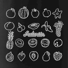 Frutarián ovocie vo štvorci