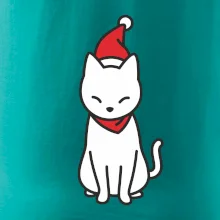 Vianočná mačka sediaca