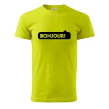 Nápis Bonjour Nápis Bonjour