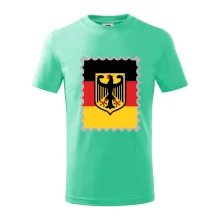 Nemecká známka - vlajka