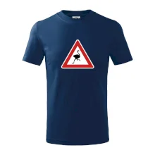 Dopravná značka - Pozor pštros