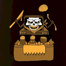 Mozkožrút - televízia (Pecka design)