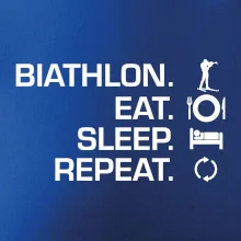 Biathlon Eat Sleep Repeat Biathlon Eat Sleep Repeat