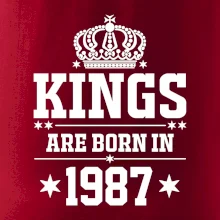 Kings are born in 1987