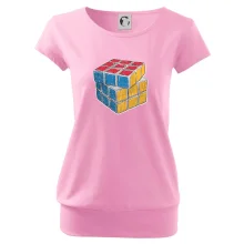 Rubikova kocka kreslená