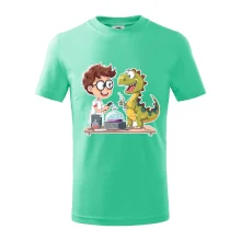 Chemik a dinosaurus - chlapec / holka