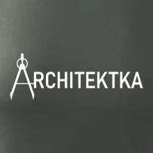 Architektka nápis